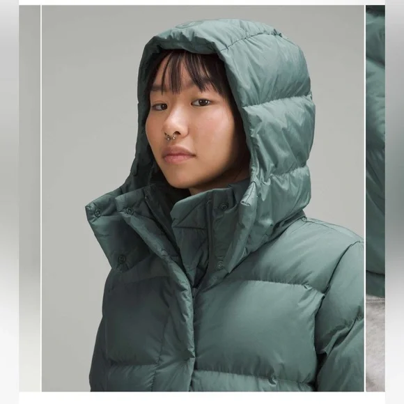 NWT Wunder Puff Cropped Jacket / Medium Forect - Picture 3 of 8